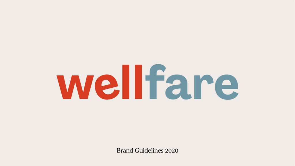 Wellfare brand guidelines animation